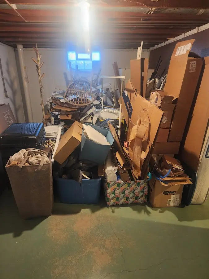 Roll-off dumpster container at job site for 20 Yard Dumpster Rental in Hermosa Beach